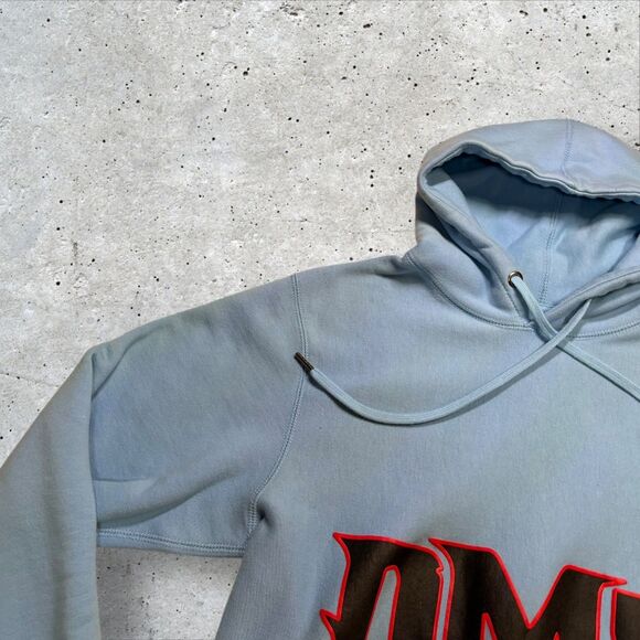 DMX x Shoe Palace ‘Here We Go Again’ Blue Hoodie Size Small Graphic Rap Hip Hop - Picture 4 of 14